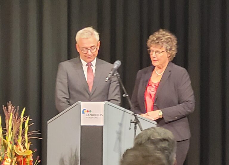 Verpflichtung von Dr. Christoph Schnaudigel zur 3. Amtszeit als Landrat des Landkreises Karlsruhe